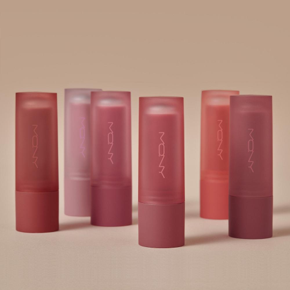 Mqny [2] Powder Velvet Soft Matte Lipstick 5colors Long Lasting Lipstick