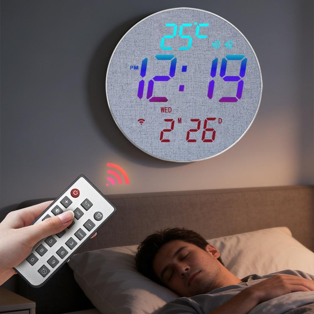 10 Inch RGB Digital Wall Clock