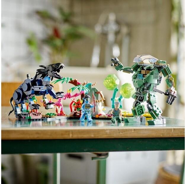 LEGO Avatar 75571 Neytiri and Thanator Vs Quaritch In PZM Suit