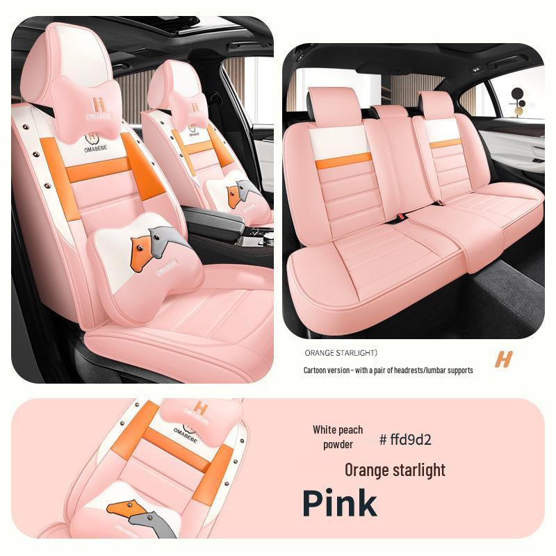 Yuexiang V3 Aeolus AX7 Yixuan MAX Orange Star Light Hermes Nappa Leather Car Seat Cushion