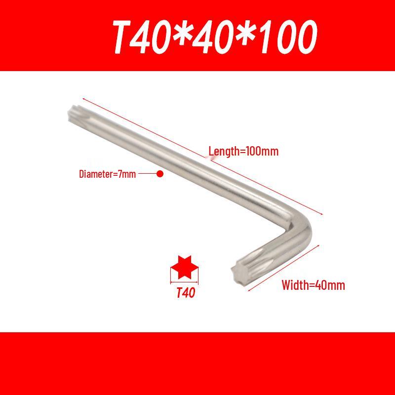 Plum Blossom Anti-theft Star and Hexagon Wrench Set (T10-T30)