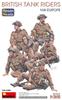 Miniart British Tank Western Resin Head Plastic MA35496 1/35 Rider, Europe, Model, (Person)