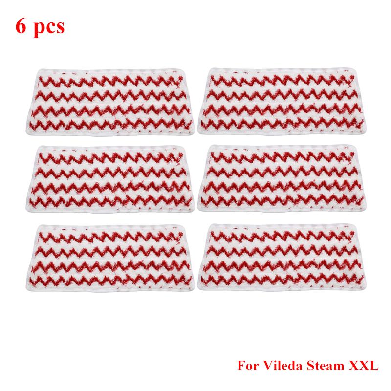 Microfiber Steam Mop Pad For Vileda Steam XXL  Replacement Part Power Pad Steam Cleaner Accessories Washable Mop Cloth Parts