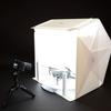 Foldio3 Komplettset 60 cm tragbare Fotostudio-Lichtbox mit 360-Grad-Smart-Drehteller und Erweiterungskit ORANGEMONKIE erstes Fotostudio
