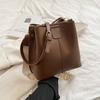 Tassen Damesmode Retro Veelzijdige Schoudertas Grote Capaciteit Getextureerde Crossbody Emmer Tas Dames Tas