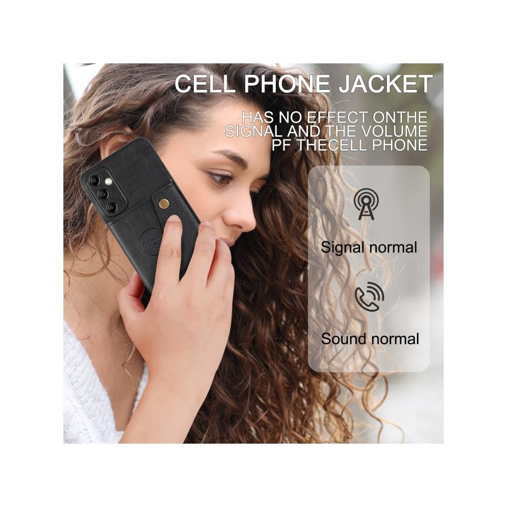 For Samsung Galaxy A04 A04S A05 A05S A12 A13 A15 A22 A22S A32 A33 A34 A52 A52S A53 A54 A72 A73 4G 5G Case Card Slot Cover Magnetic Car Mount