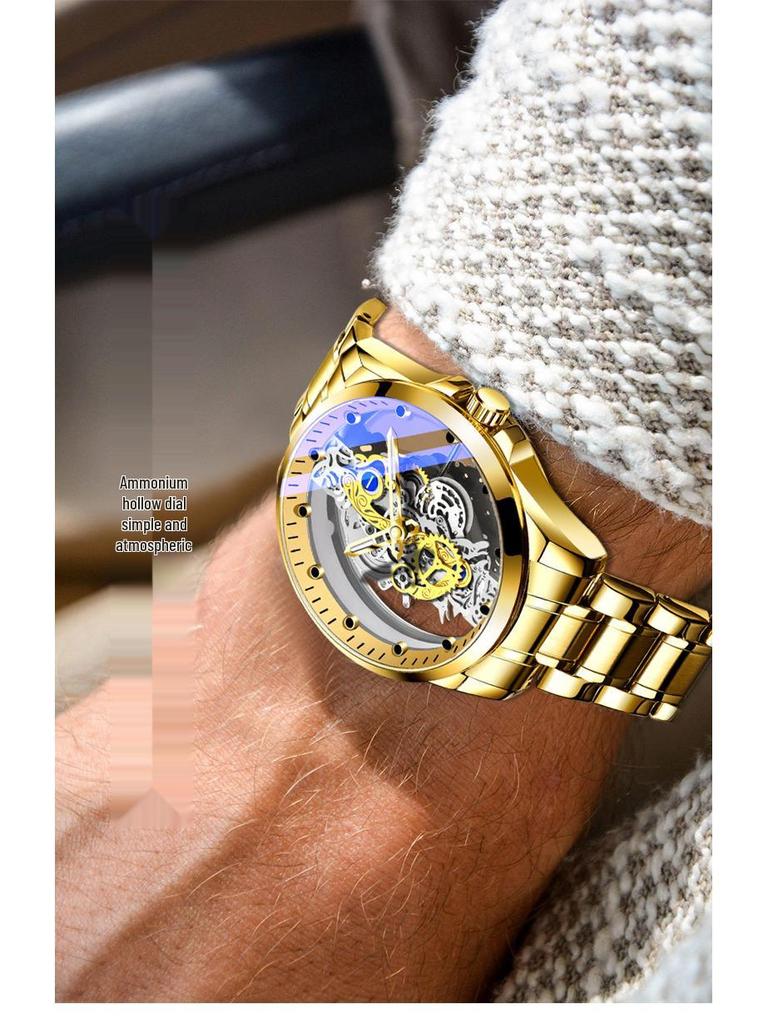 Bugatti Men's Double-Sided Automatic Mechanical Watch