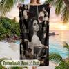 Lana Del Rey Strandtuch, Personalisierter Benutzerdefinierter Name Text, Schnelltrocknendes Großes Saugfähiges Handtuch Für Strand Pool