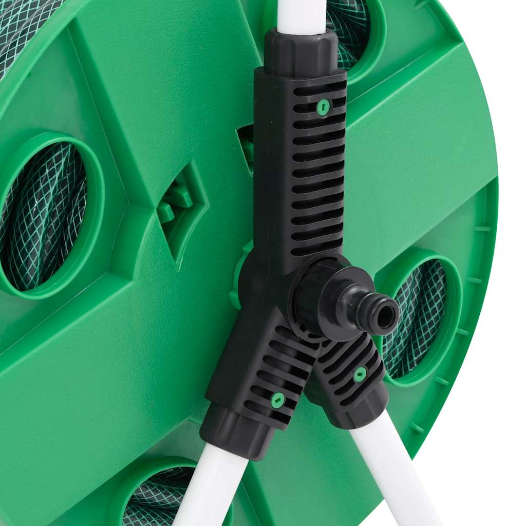 Freestanding Hose Reel with Hose Connection Set 0.75 20 m