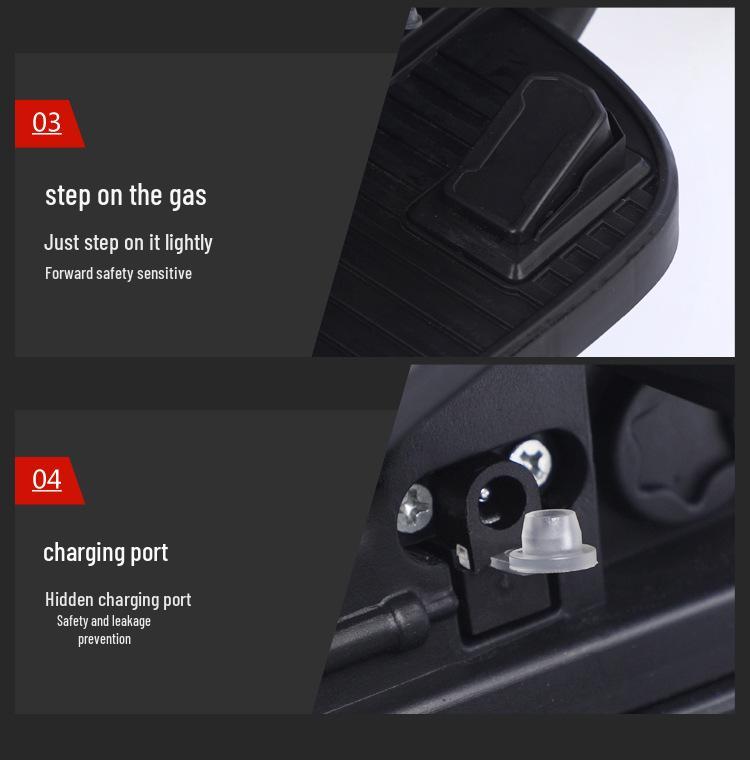 Extra Nagy Elektromos Motorkerékpár Gyerekeknek és Felnőtteknek - Dupla Üléses Háromkerekű Töltős Játék Fiúknak és Lányoknak