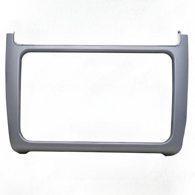 220*130mm 2DIN ABS Car Radio Fascia Frame for VW POLO 2014 2015 2016 2017 | Stereo Dash Trim Tallation Panel Kit