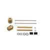 EFFEX Handlebar Big Bar Ends for Steel Handlebars Inner Champagne Set of 2 Weights, (18-19mm Diameter), Gold, (EBB311G)