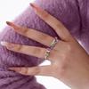 Open Stylish Geometric Ring For Women Featuring Vibrant Colorful Stones Perfect For Fashion And Wear Everyday