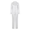 Towel City Womens/Ladies Satin Long Pyjama Set