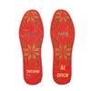 Smooth Sailing Embroidered Red Benming Year Unisex Cotton Insoles - Sweat-absorbent, Handmade