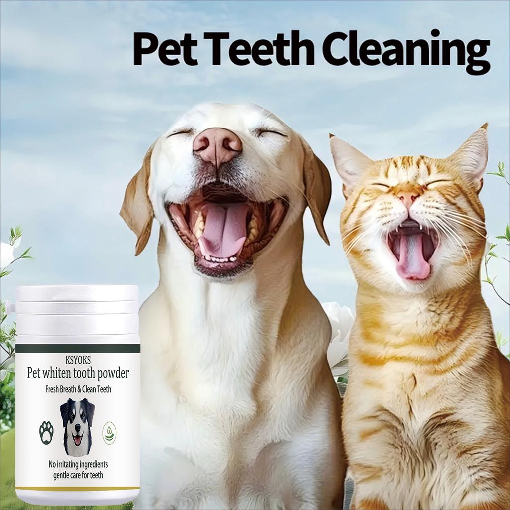 Pet Tooth Powder Brings a Delicate and Clean Feeling, and After Cleaning