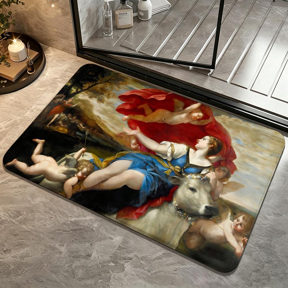 Artist-Peter Paul RubensS Floor Mat Soft Non-Slip Bath Mat, Bedside Carpet, Absorbent Doormat for Home