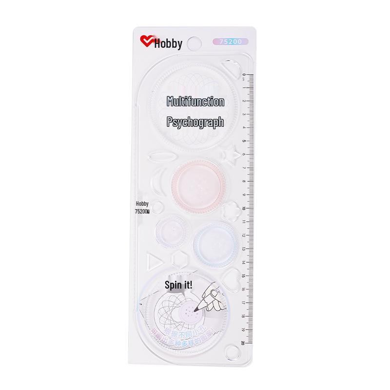 Multifunctional Geometric Animal Spirograph for Creative Children's Drawing and Educational Projects