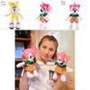 Peluche di alta qualità da 28 cm di Sonic The Hedgehog Shadow Amy Rose Knuckle Tail per bambini