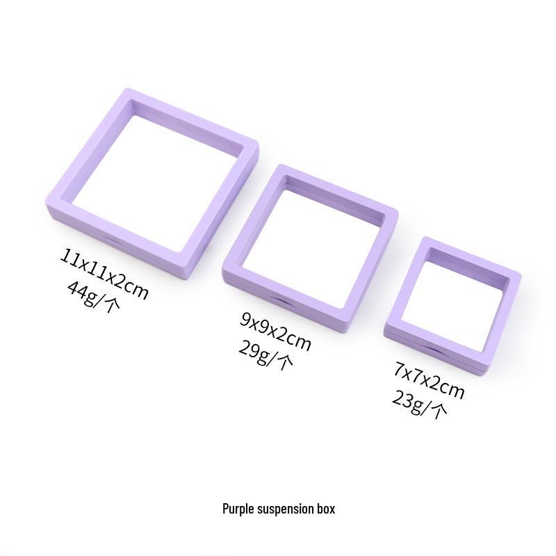 Transparent Anti-Oxidation Jewelry Storage Box for Earrings and Necklaces