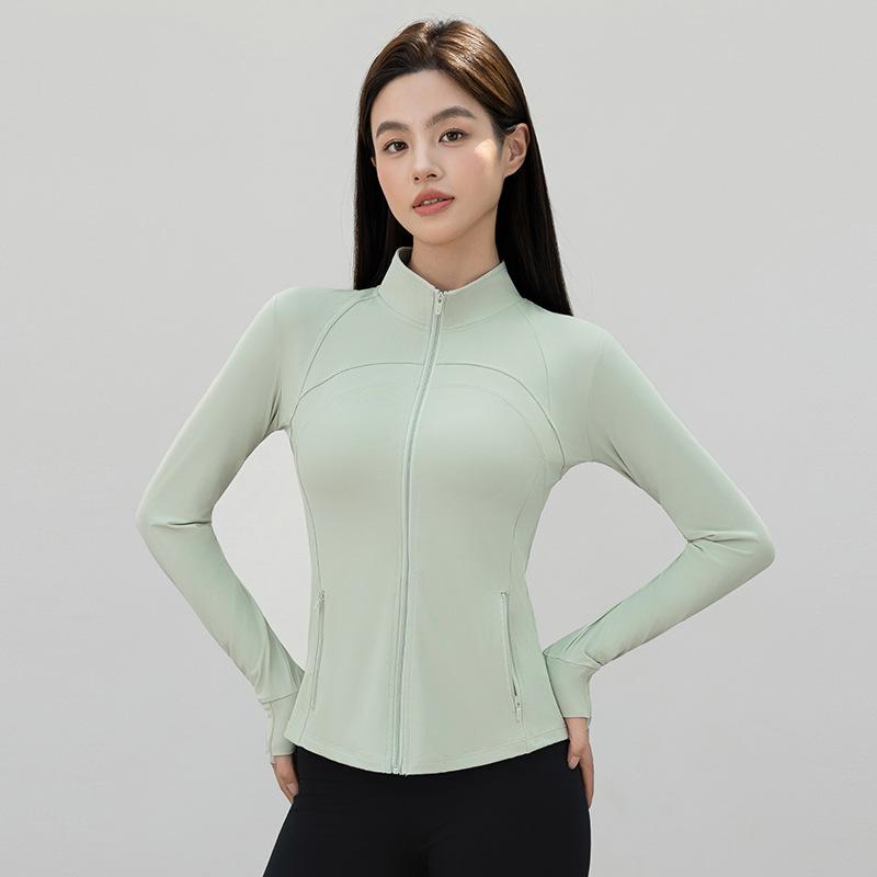 Sunscreen Clothing Women's Stand-up Collar Slim Fit UV Protection Sports Yoga Jacket Riding Versatile Sunscreen Clothing