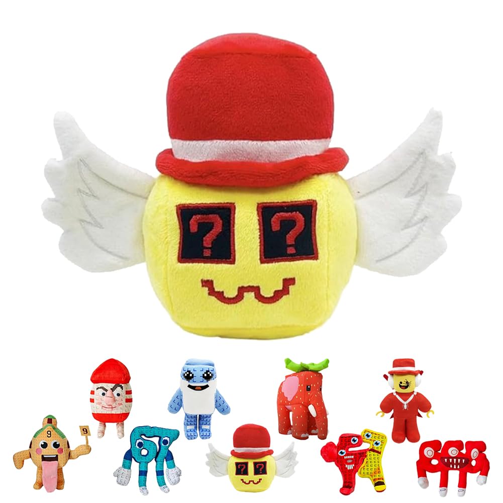 

Brainlot Theft Stuffed Animal Doll Room 9 67 Collection and Theft Game Goods Internet Meme Stuffed Toy Cute Soft Children Christmas Birthday Present