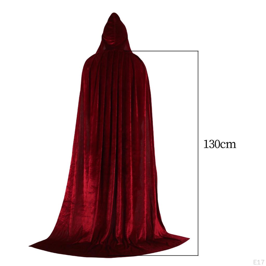 Children's Halloween Velvet Hooded Cape - Premium Quality and Versatile Design