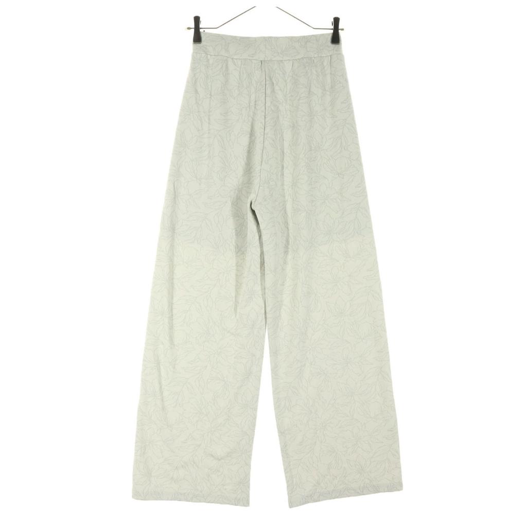 unused JEANASiS Floral Easy pants F White system Women Used