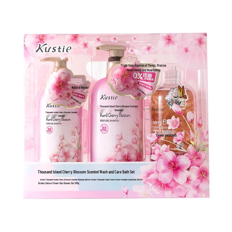 

Coasting Cherry Blossom Scented Hair & Body Care Set