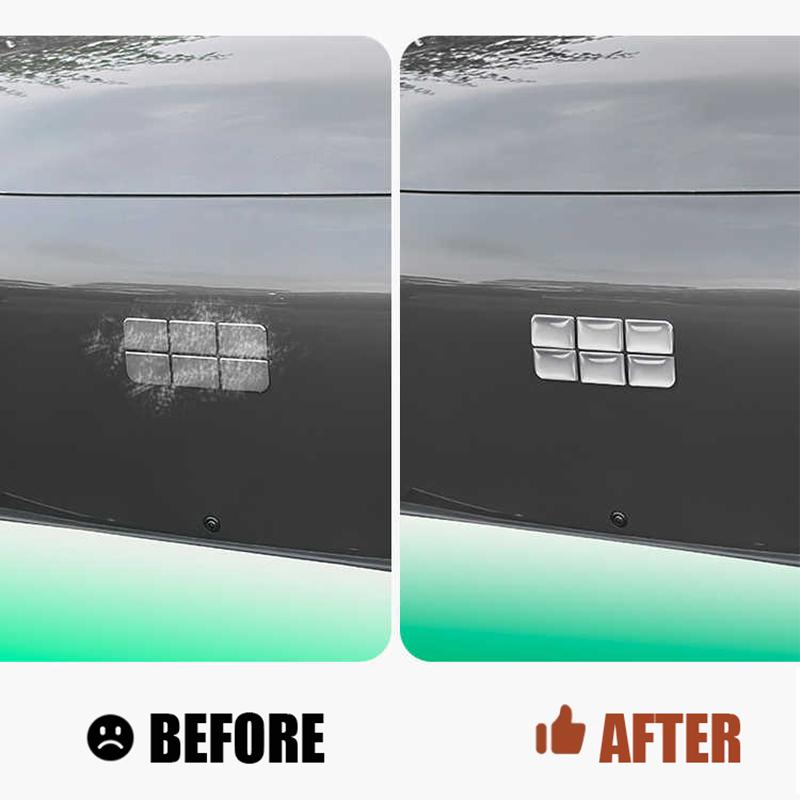 For Geely EX5 Galaxy E5 2024 2025 2026 Car Front Emblem Anti Scratch Decorative sticker Crystal Clear Anti Scratch Coating