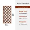 Outdoor Anti-Corrosion Wooden Garden Trellis Fence