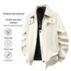 American Retro Trendy Pilot Jacket for Men - Autumn & Spring Versatile Loose Fit Coat
