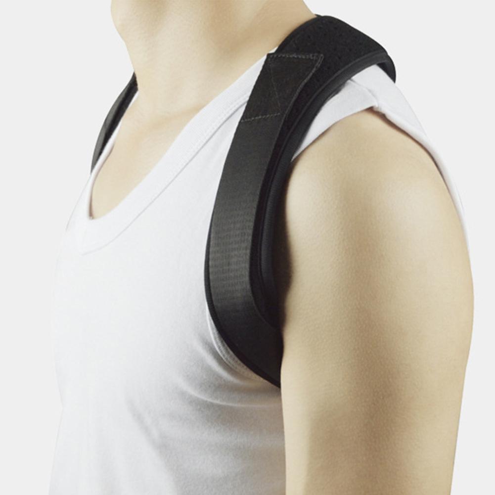 Justerbar Rygg Hållningskorrigerare Nyckelben Ryggrad Rygg Axel Ländrygg Stödskena Bälte Hållningskorrigering