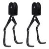 Bike Hoist Overhead Pulley System Ceiling Bike Mount Hanger Holds Up To 88.18lbs for Garage Black