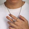 Stainless Steel Baseball Necklace For Men Women Jewelry Baseball Accessories