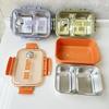 Plastic Lunch Box with Compartment Insulation Lunch Box Food Storage Container  School Children