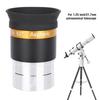 Full Coated Aspheric Eyepiece High Definition Wide Angle 62 Degree Lens for 1.25 Inch Astronomy Telescope