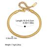 European and American titanium steel necklaces, niche snake bone chains, light luxury hand accessories, stainless steel necklaces, accessories,