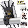 Universal Bike Phone Holder 360 Rotatable Silicone Stand For Bicycle Motorcycle Handlebar Multifunctional Stroller Accessories