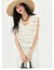 Early Autumn Women's Hollow Crochet Knit Vest - Loose, Plus-Size Woolen Sleeveless Top
