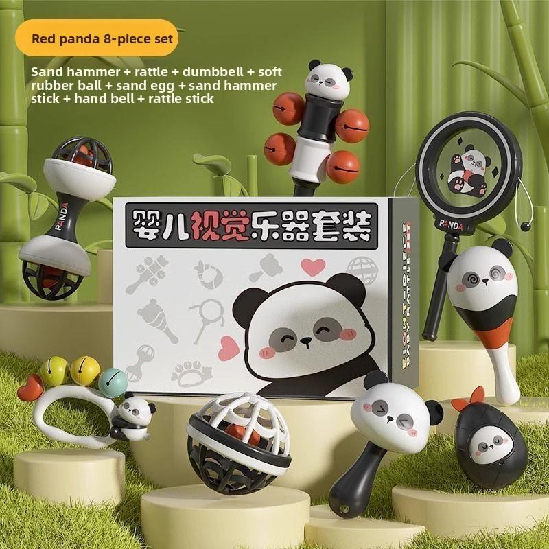 Baby Toy Set With Soft Plastic Material For Visual Development And Parentchild Interaction