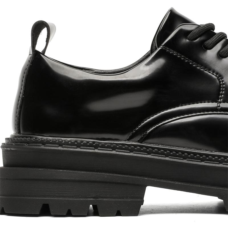 Fashion Leather Shoes For Man Platform Genuine Leather Big Size Shoes High Quality Designer Formal Platform Casual Shoes Outdoor