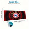 FC Bayern Munchen Custom Name Large Size Mouse Pad Large Gaming Table Cushion Non-slip Laptop Tablet Big Mousepad XXL Mat Mini PC Playmat With Lock ed