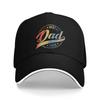 Funny Fathers Day Dad Gifts Outfit Unisex Baseball Caps  Trucker Hat Classic Daily Headwear Adjustable Fit Snapback Hat