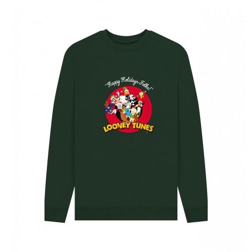 Looney Tunes Unisex Adult Christmas Sweatshirt