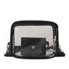 New broadband bag women's crossbody bag fashionable and casual small fresh shoulder envelope bag transparent jelly bag