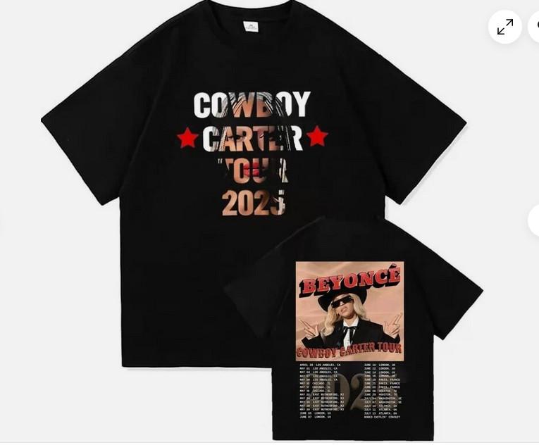 

Beyonce Cowboy Carter Tour 2025 Unisex T Shirt S-5XL S