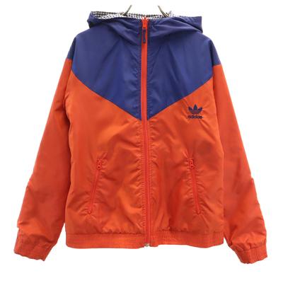 Adidas Trefoil Logo Training Reversible Windbreaker M Reddish Women Used