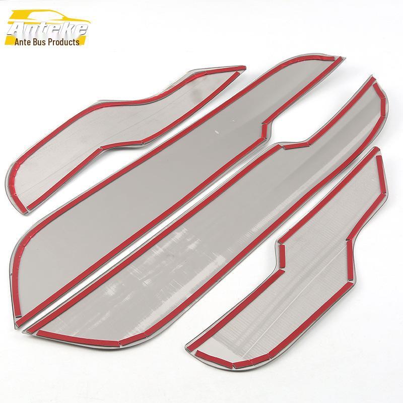 CRV 17-21 Lower Door Panel Bright Strip & Armrest Anti-Kick Decorative Sticker