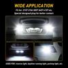 2PCS White 3157 3156 3057 4157 48SMD LED Bulbs Reverse Back up Tail Light EXC